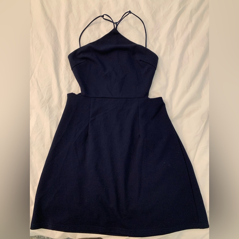 SHEIN Backless Dress